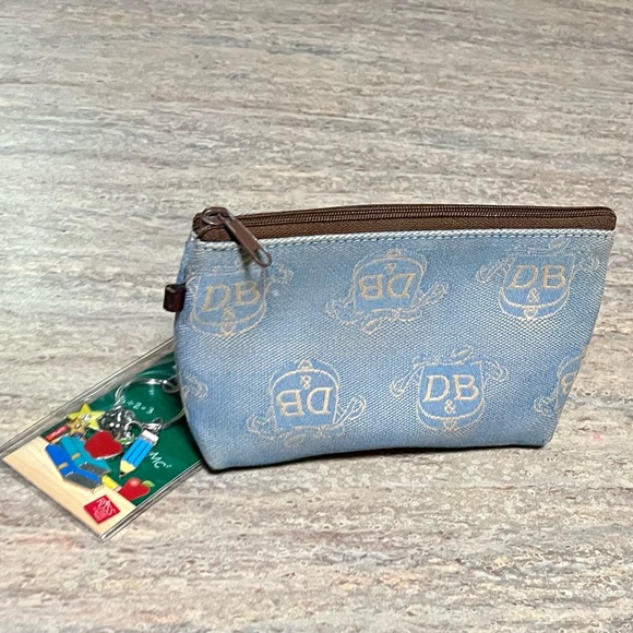 Dooney & Bourke Handbags - Dooney & Bourke cosmetic bag with key ring